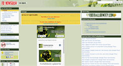 Desktop Screenshot of news.footballidentity.com