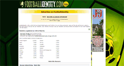 Desktop Screenshot of advertise.footballidentity.com